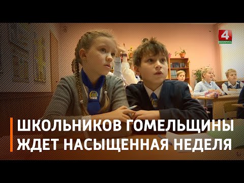 В управлении образования рассказали, что школьников Гомельщины ждет насыщенная на мероприятия неделя видео