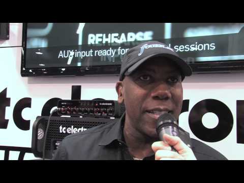 Bass Legend and one of the nicest people in the industry, Nathan East, drops by our booth for an interview. Nathan speaks a bit about his gear, his new album and adds that he never leaves home without his Blacksmith amp.