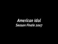 American Idol Finale 2007 - Backstage Interviews