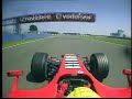 f1 british 2006 schumacher and massa onboard