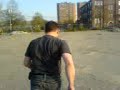Ubes TNX 5.2R tearing up an empty lot