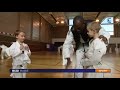 le champion olympique de taekwondo pascal gentil dimanche 15 avril au mans pour un stage avec des petits et des grands.