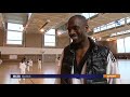 le champion olympique de taekwondo pascal gentil dimanche 15 avril au mans pour un stage avec des petits et des grands.