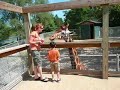 Jennifer feeding Giraffe at Timbavati Wisconsin Dells