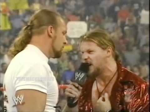 Y2J Chris Jericho RAW Segement 8.5.2002 with Triple H and Rob Van Dam