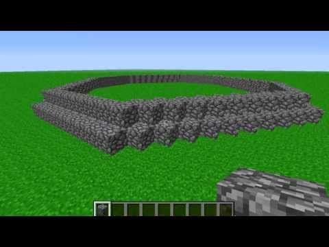 how to make a volcano in minecraft