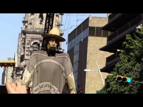 Tres marionetas gigantes conquistaron el corazón de los mexicanos