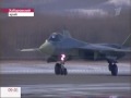 PAK FA T-50 пробежка