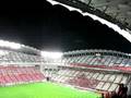 7月27日、浦和戦が行われた鹿島スタジアムを襲う落雷