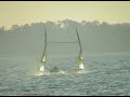 Gybe'n Joe Hanneman's Trifoiler on Foils