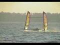 Gybe'n Joe Hanneman's Trifoiler on Foils