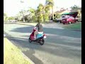 scooter wheelie stunts