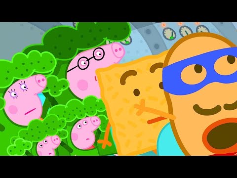 Peppa Pig in Super Potato's Hollywood Movie! | Peppa Pig Official | Family Kids Cartoon