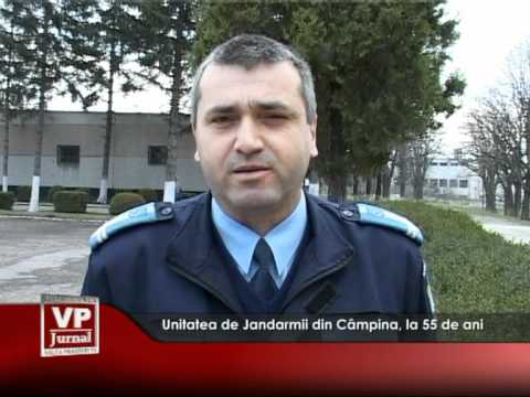 Unitatea de Jandarmii din Câmpina, la 55 de ani