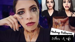 Maquiagem de halloween inspirada na Esther de A orfã