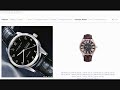 Manufactured in Zurich - Maurice De Mauriac Zurich. Swiss Watches for San Diego, USA