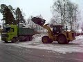 Sn� lastning snowremoval sn�r�jning