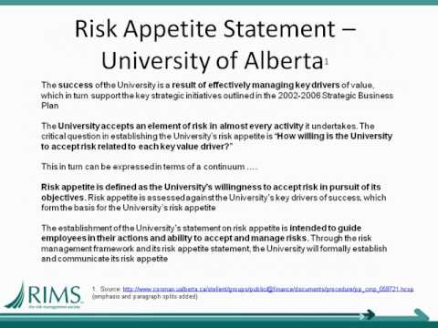 how to define risk tolerance