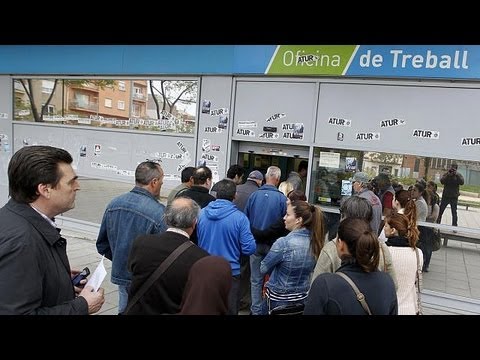 Spain’s jobless total reaches a record six million