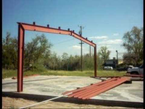 Metal Building Construction- for home storage, shop, garage