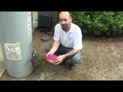 how to drain sediment from water heater