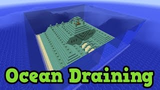 Minecraft Ocean Monument TU31 Sponges - Draining The Ocean #2