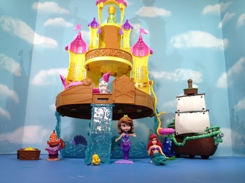 Disney Sofia the First 2in1 Sea Palace Playset Practical ...