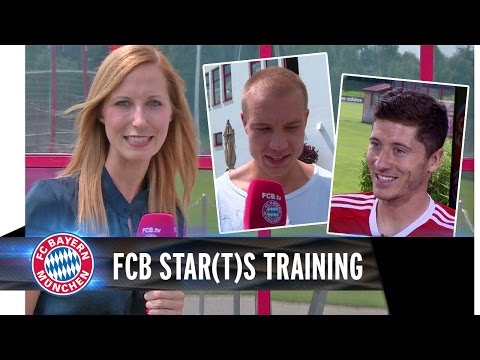 new_season - After the end of the World Cup in Brasil, the training pitches at Säbener Straße are slowly starting to fill.