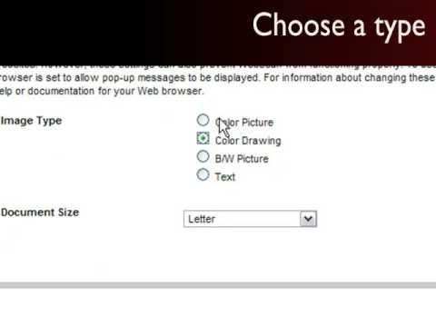 how to enable webscan