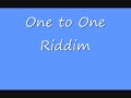 One to One Riddim Instruental