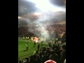 Exeter city v the scum 9/11/10 scum fans are a discrace