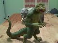 Scratchbuilt Ymir and Elephant Sculpture