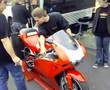 Aprilia RS 125 Prüfstand - erster Versuch