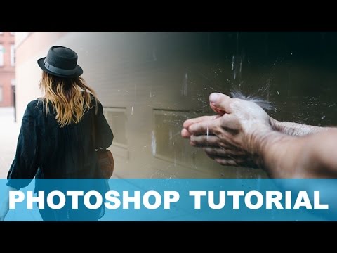 how to dissolve two images in photoshop