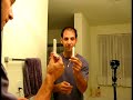 First time shaving with a Merkur safety razor (Hefty Classic). Includes: Start through brush/soap & lather.