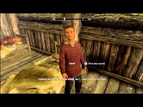 how to adopt a child in skyrim