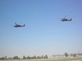 HH60 Blackhawks fly by at mosul diamondback