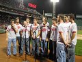 SHM sings the National Anthem at Fenway Park