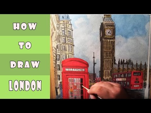 how to draw big ben