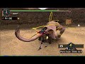 MHP2G Congalala DS training [Friendly Challenge to Dragon27ful, Naruga019 and MHFUFreaks][1:03...]