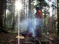 AT Thru-hike:  Setting up camp 10/26