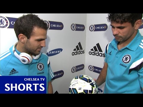 Fabregas and Diego Costa on Swansea City