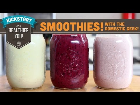 Smoothies! With The Domestic Geek! Mind Over Munch Kickstart Series
