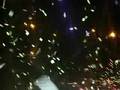 BOCA, SALIDA A LA CANCHA CON FUEGOS ARTIFICIALES