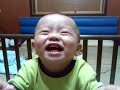 Cute baby boy laughing-part 2
