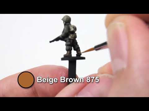 how to paint flames of war us infantry