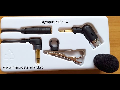 Click aici pentru vizualizare Microfon Olympus ME-52W Microfon Olympus ME-52W
