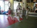 Donovans karate belt test