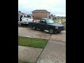 Little truck pulling big truck
