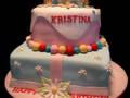 Fondant Birthday Cake